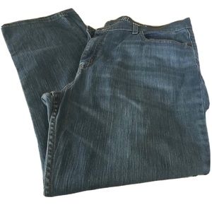 George Men's Straight Cut Denim Jeans Size 38x30